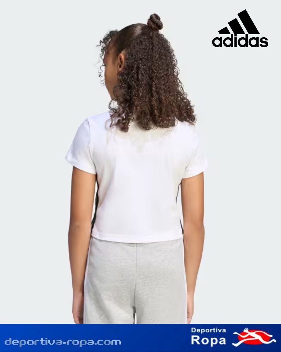 🔈 ¡Novedades en deportiva-ropa.com!
➡️  Camiseta Adidas Essentials
 #AdidasEssentials #CamisetaDeportiva #LookDeportivo #DeporteYEstilo #Adidas #AdidasEspaña #AdidaKids