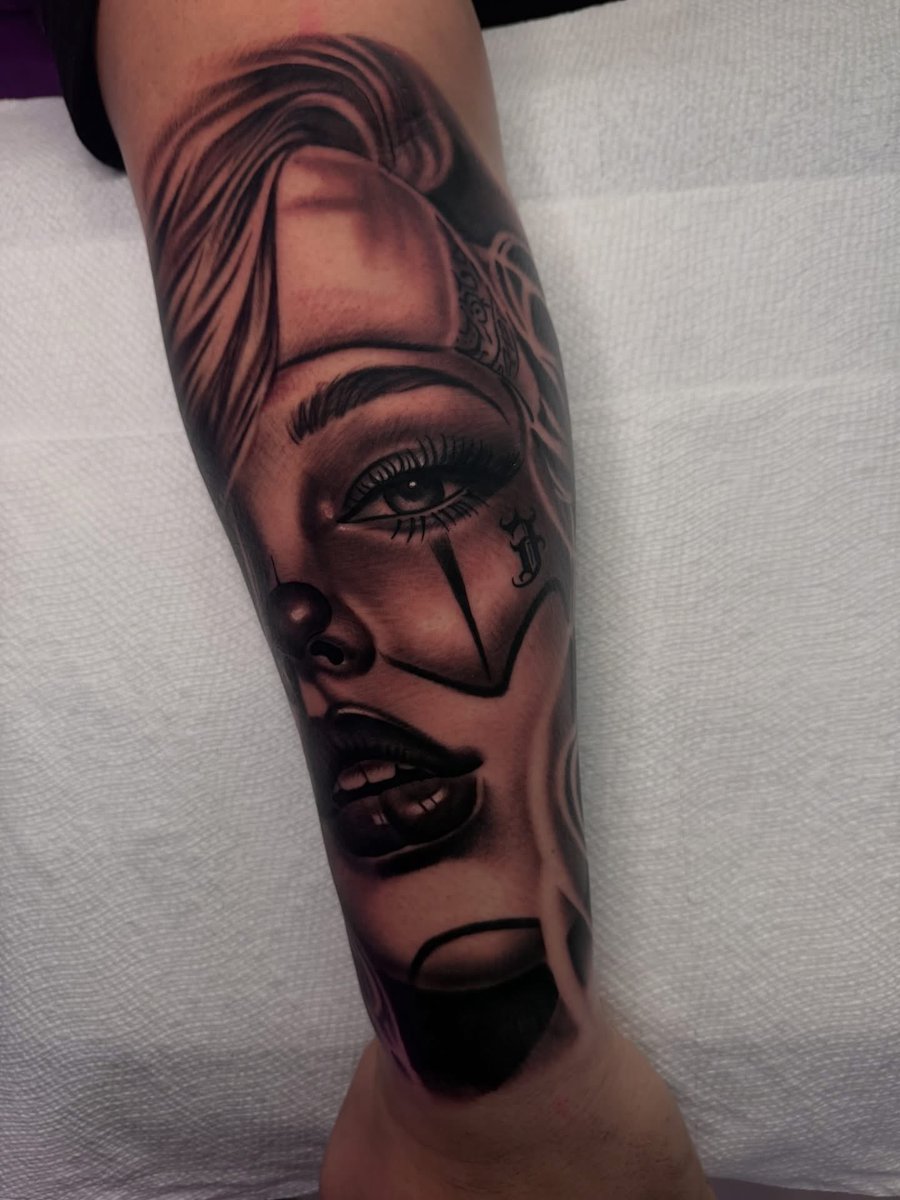 Tyreque009's tweet image. Guess how long this took &amp;amp; repost for a free tattoo #757 #VA #tats #promo