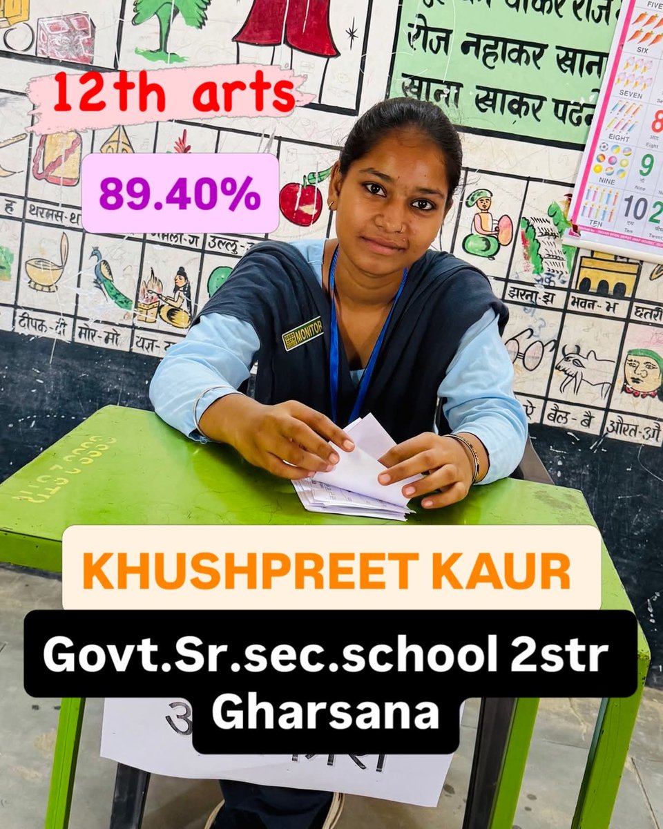 rishi_paakad's tweet photo. बधाई हो
खुशप्रीत कौर स्कूल टॉप किया है!!
#schooltopper #results https://t.co/KdiRyERVb5