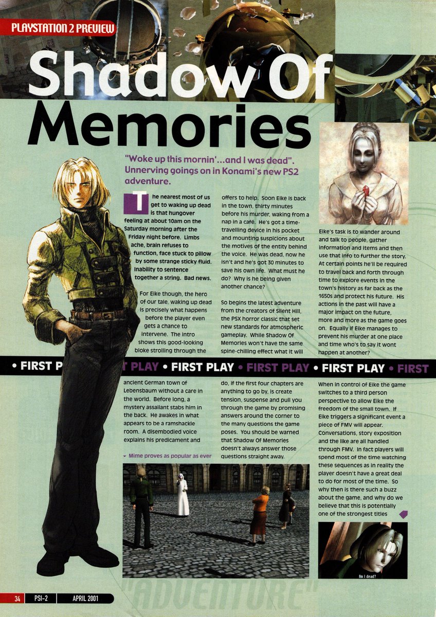 K_M_Sayuri's tweet photo. PSi-2 Magazine (UK) - Issue 6 April 2001

#shadowofdestiny #shadowofmemories https://t.co/kl1CxubmEm