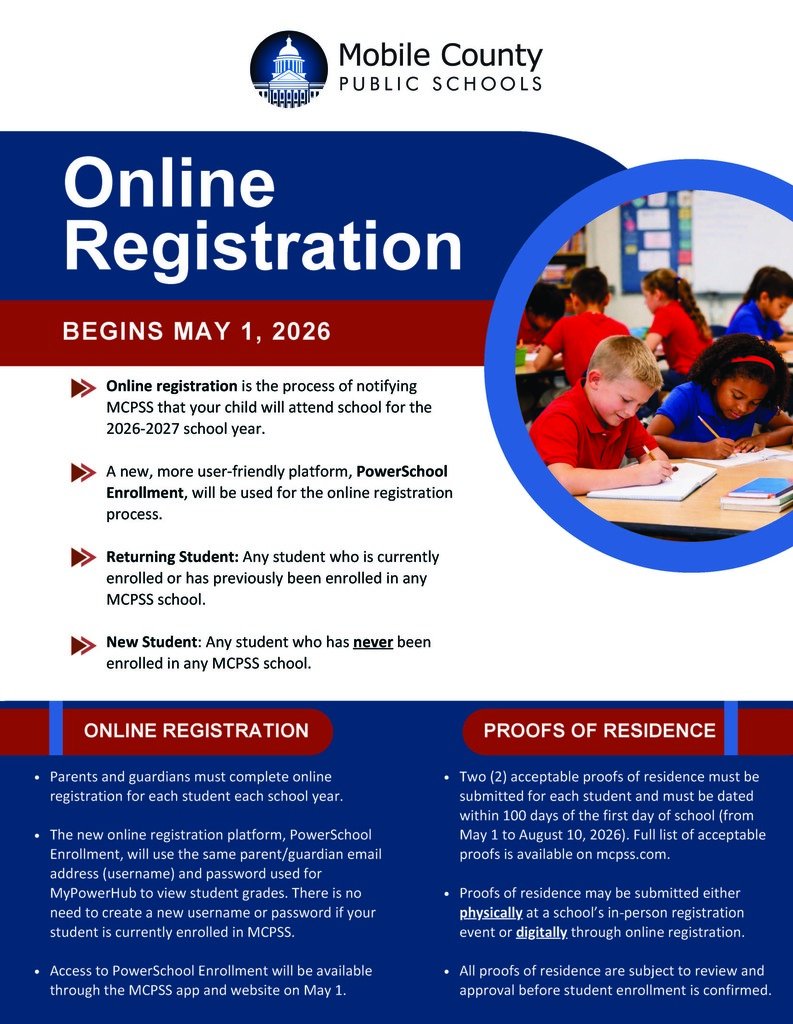 PanthersMurphy's tweet photo. Registration for the 26-27 school years opens on May 1, 2026.  Click the link to register.
https://t.co/rfbxEON8Go https://t.co/7duP3k7bOR