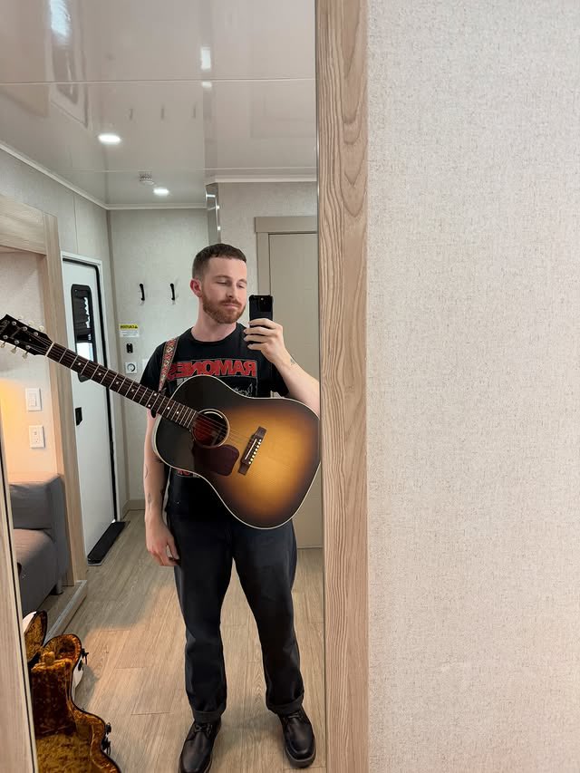 BTS 📸 | Zander Hawley via Instagram [03.31.26] 

—  @/therookieabc finally let me write a song for @/shawnrashmore . “What We’re Here For” is out now wherever you get your music. This was a really fun one and is a great episode I’m proud to be a small part of, directed by the