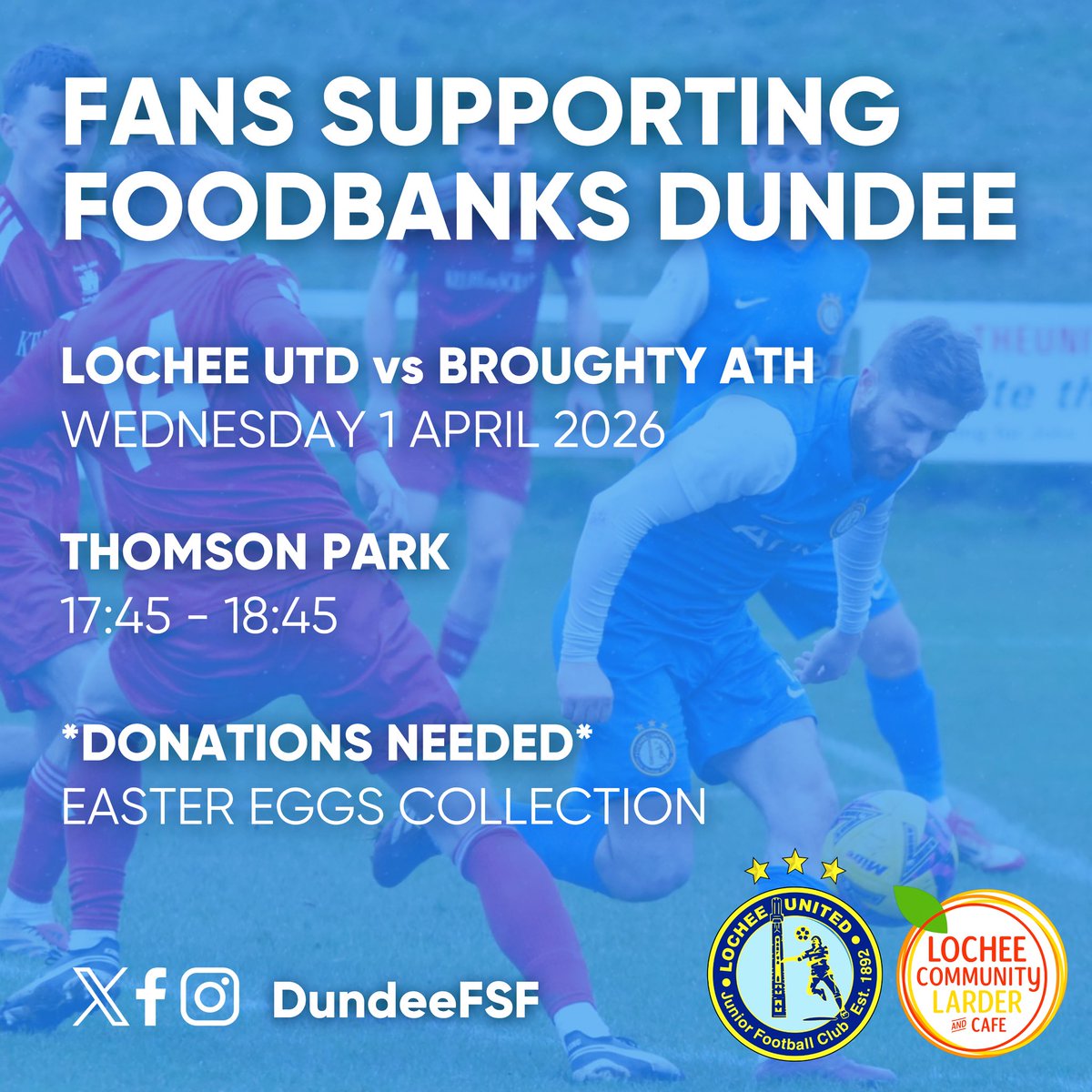 Fans Supporting Foodbanks Dundee tweet media