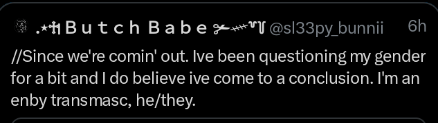 .⋆♱⃓ Ｂｕｔｃｈ Ｂａｂｅ ✃𓄧꒷꒦ tweet media