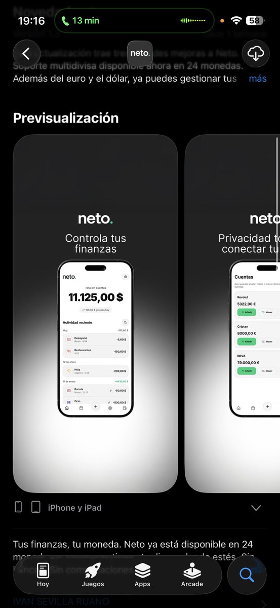 La primera impresión es muy importante, por eso ahora quiero mejorar las imágenes de la App Store 👀

Quiero reemplazar todas las imágenes, empezando por esta, que será la primera imagen.

¿Qué os parece?