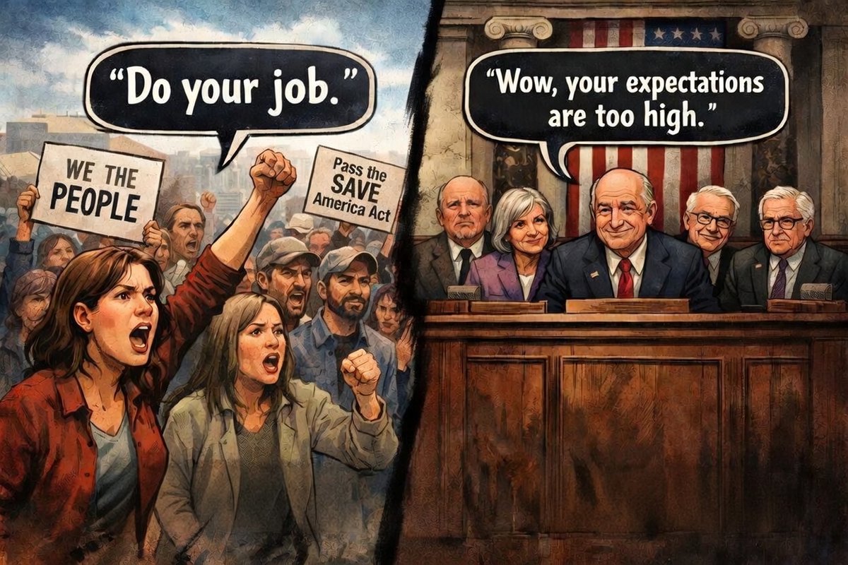 ScarletReeds's tweet photo. @LeadingReport The Senate is a disgrace https://t.co/kqZoTUqV0E