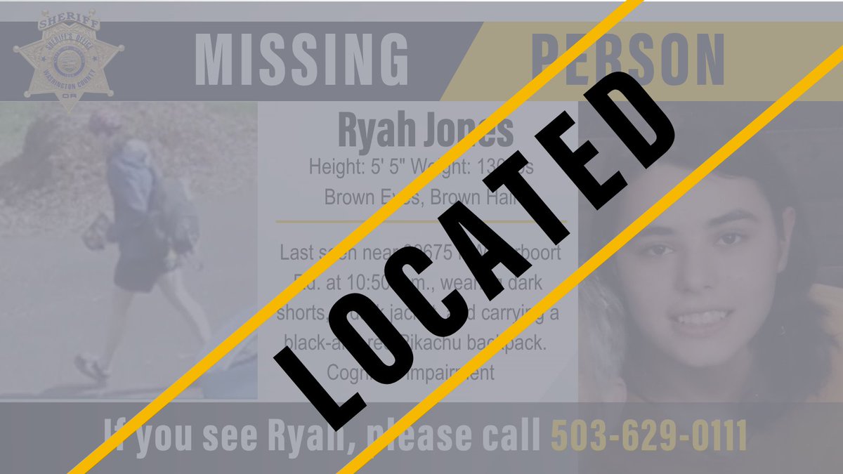 Washington County Sheriff’s Office (Oregon) tweet media