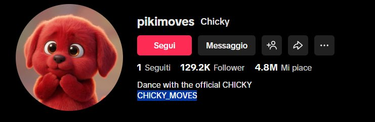 this is fucking generational entry

the creator of Chicky is FULLY onboarded now and already posted the X account in the Bio of the Tiktok

to make sure its 100% real, and theyre POSTING CA

Its gonna vamp the main one at 1.2m

CA: 2ecWqqjWZ5hkYLHzCn9TEn2DtpVdNvMicLf3RzfLpump