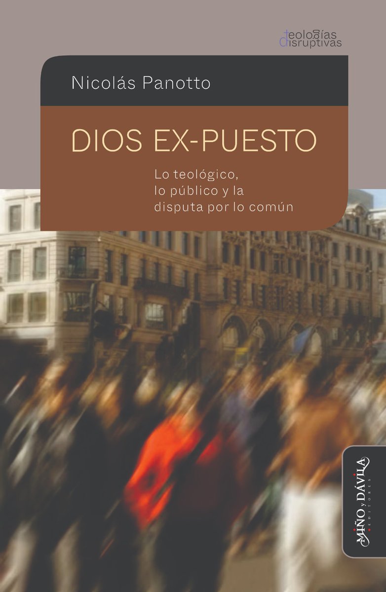 ¡HABEMUS TAPA! Primer libro de la colección "Teologías Disruptivas" en Miño y Dávila editores

Aquí más información minoydavila.com.ar/categoria-prod…