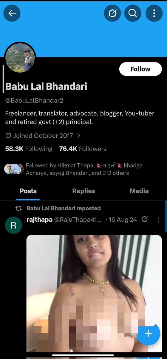 डा. गोथे🇳🇵🙏 tweet media