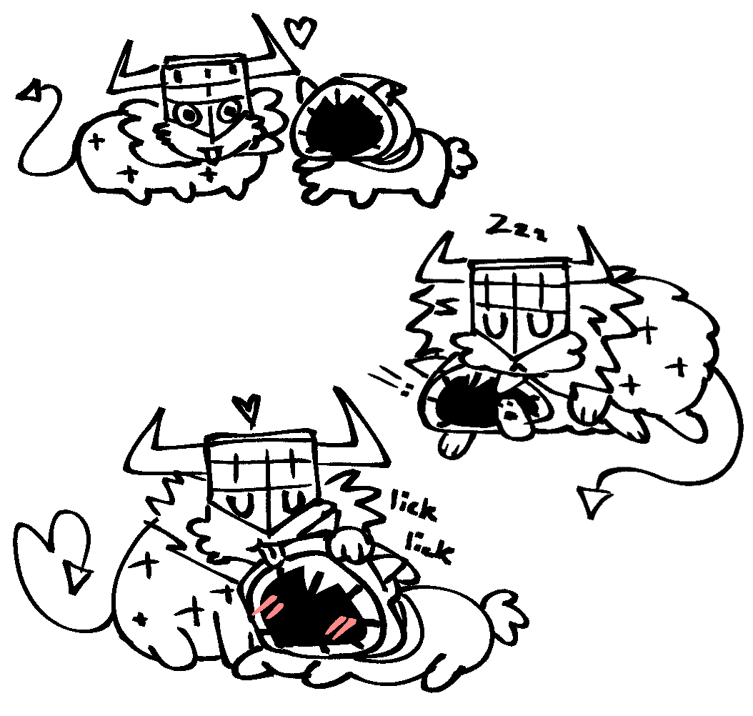 yetobesomething's tweet photo. stupid little thing i drew with my finger. why do i always forget the things on the sides of doombringers helmet 🥲 https://t.co/MJqb5ExSPZ