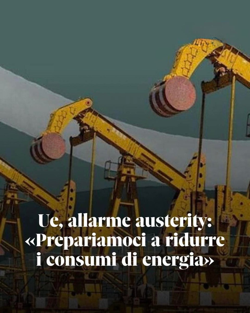 UE, L’ALLARME È SERVITO: PREPARIAMOCI A CONSUMARE DI MENO…
O A CAPIRE DI PIÙ?

Il Commissario europeo all’Energia, Dan Jørgensen, lancia l’ennesimo “invito responsabile”: ridurre i consumi. Tradotto dal burocratese: preparatevi a stringere la cinghia. Ancora.

Perché quando la