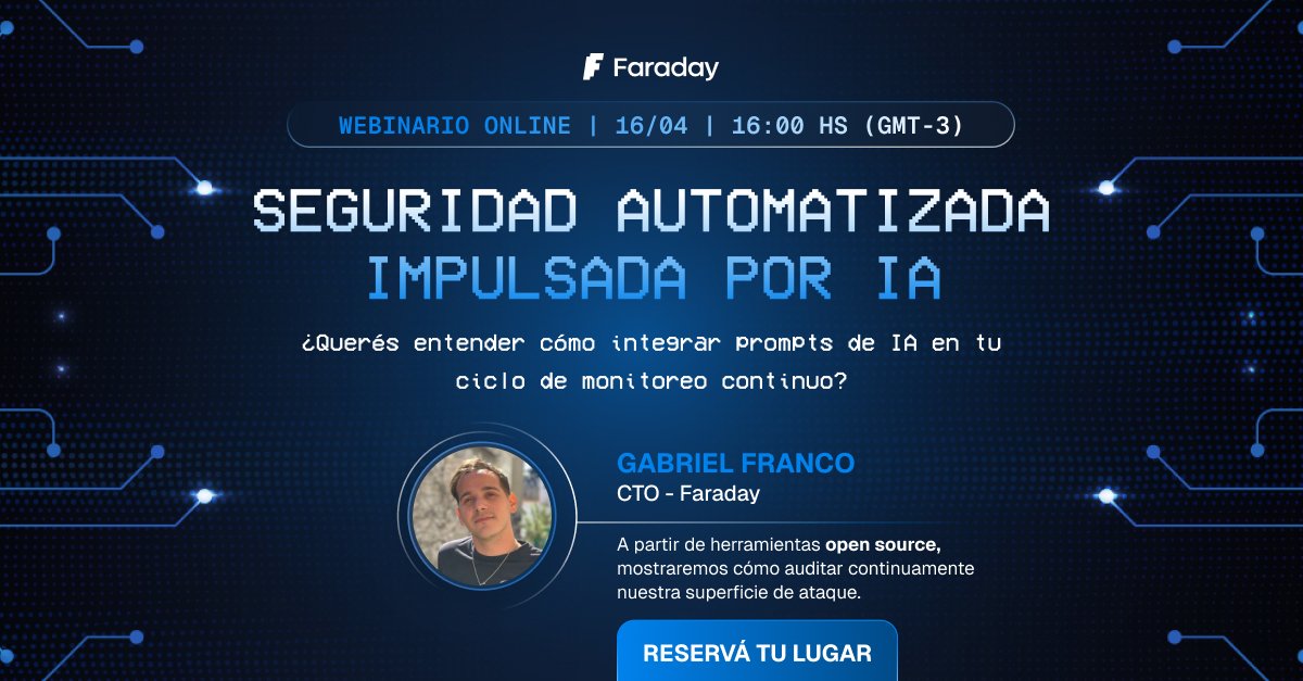 Faraday Security tweet media