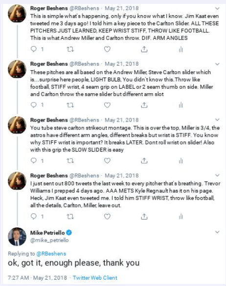 RBeshens's tweet photo. @S_Beasley MLB is aware that many issues exist; however, they pursue their own agenda, which is detrimental to the sport of baseball.
They provide hotlines for individuals such as Mike. https://t.co/rZUcfsoAnB