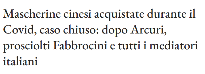 e adesso la commissione covid mettetevele nel culo🤣
<a href="/LucioMalan/">Lucio Malan</a> 
<a href="/ClaudioBorghi/">Claudio Borghi A.</a> 
<a href="/Marcolisei/">Marco Lisei</a> 
<a href="/galeazzobignami/">Galeazzo Bignami</a>