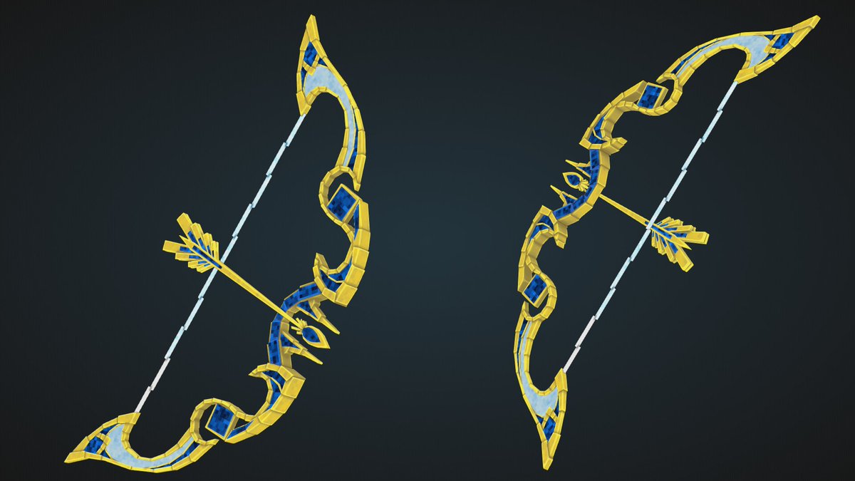 okay_sen's tweet photo. A quick comission, some blocky styled bows.

#Blender #RobloxStudio #RobloxDev #Roblox #RobloxArt https://t.co/VrOcxblDB6