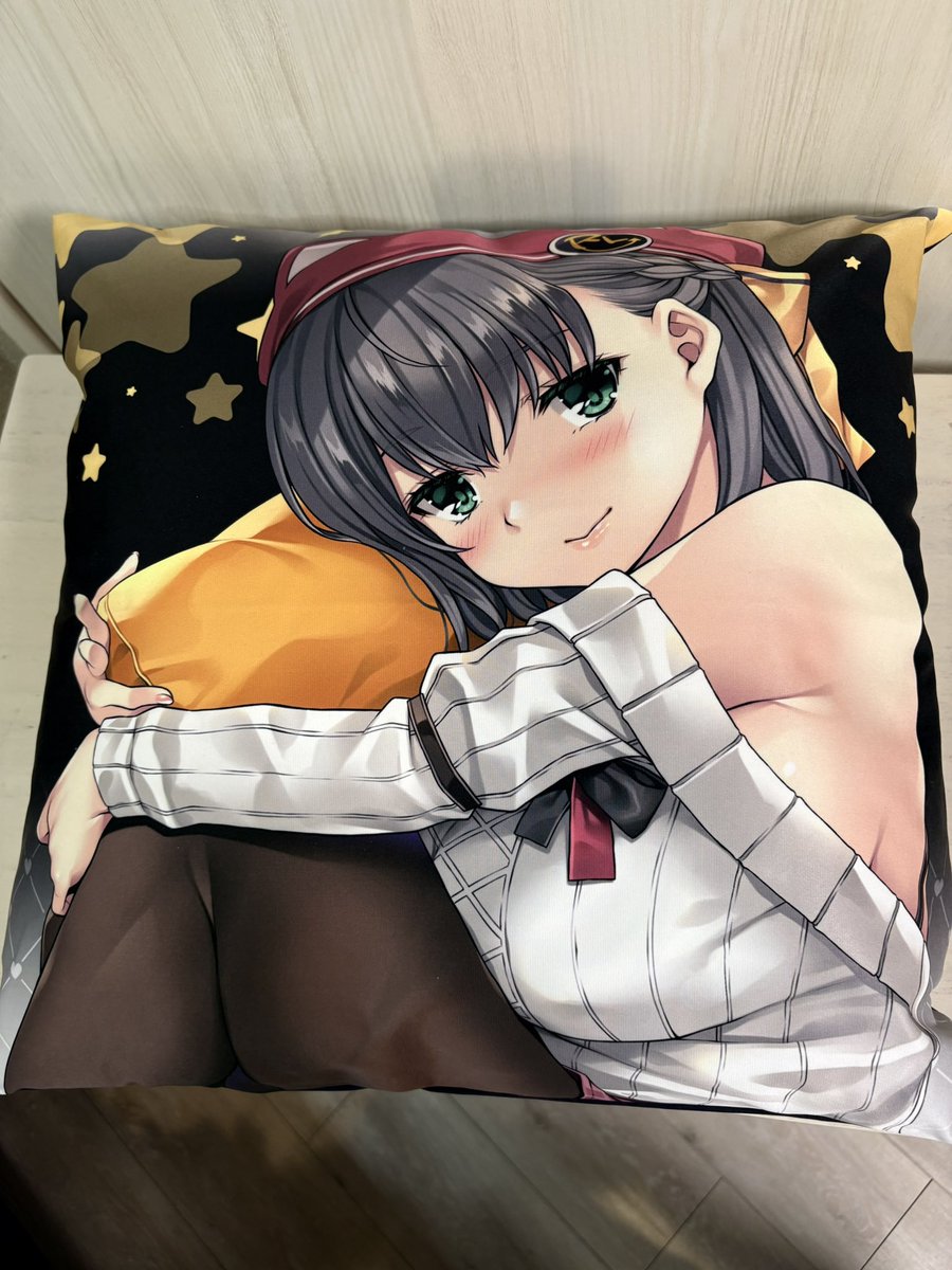 ファンミーティングのゲーム景品クッションが届きました✨印刷も手触りもいい感じです☺️こちらも近日中に発送します❣️ 