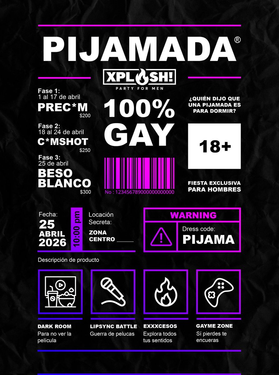 Xplosh Party tweet media