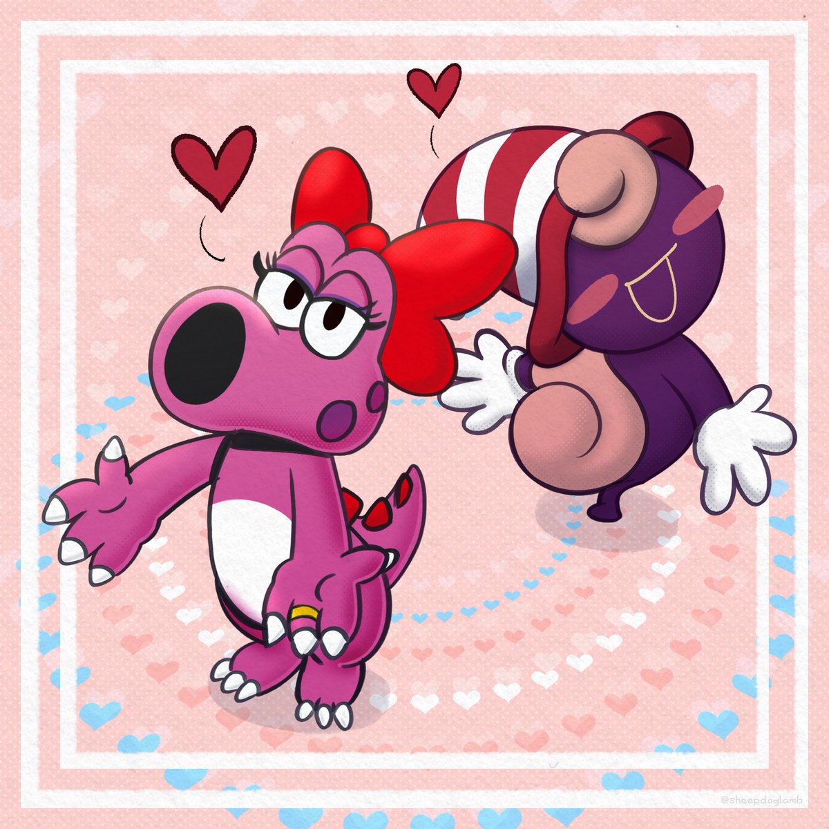 popping back in to drop a birdo and vivian doodle