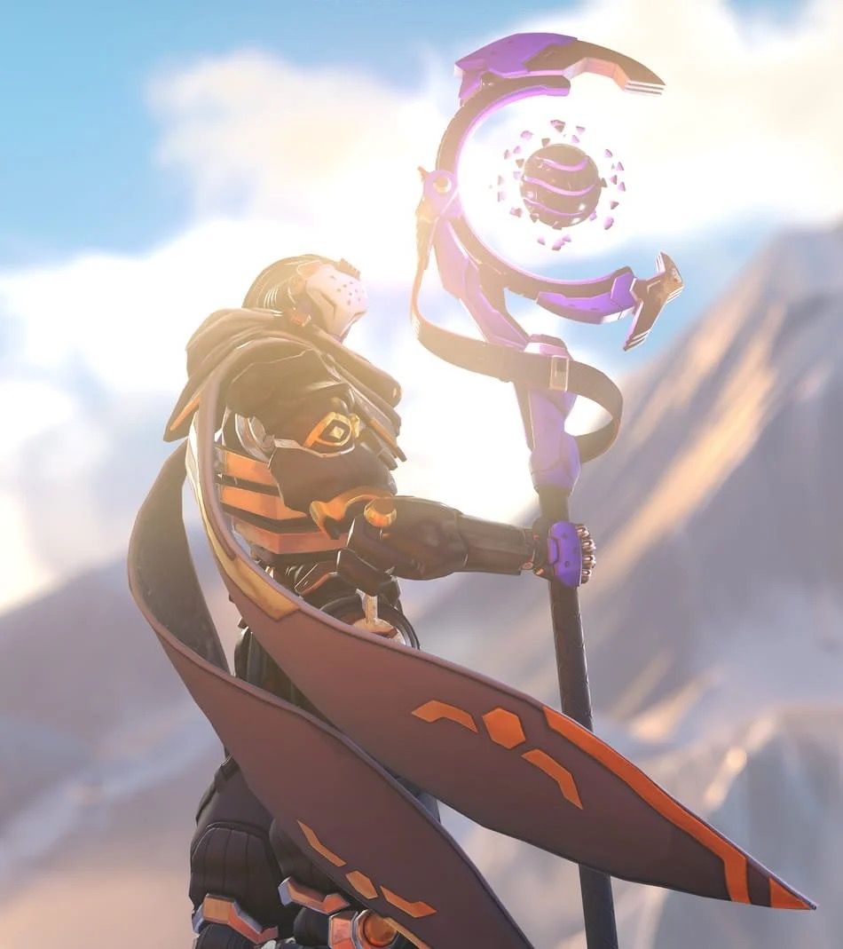 Cosmocodile's tweet photo. A bit belated! But never forgotten. Happy Birthday to my favorite character in Overwatch! Ramattra! He over took Reaper as my favorite character when he came out! 

He needs more love. https://t.co/Qr49OBtZsx