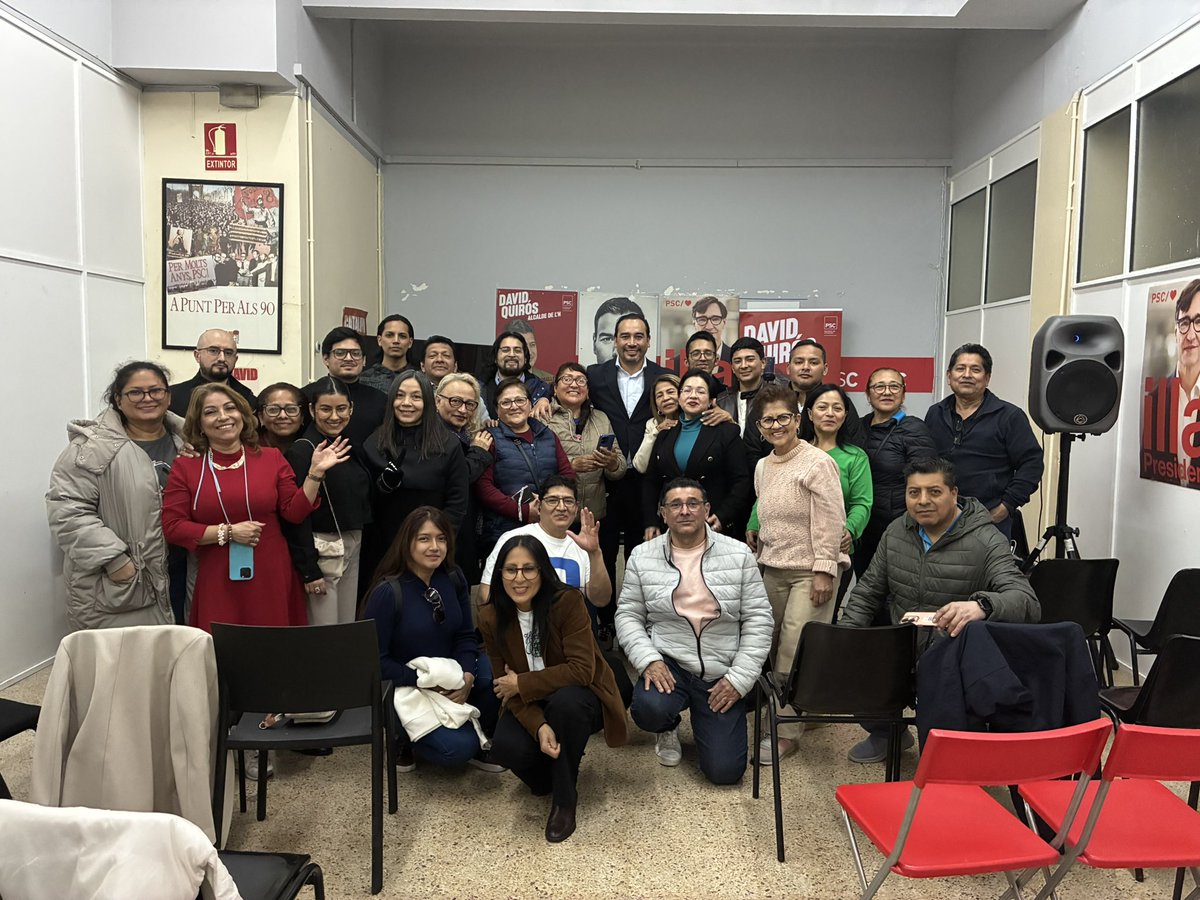 RC5espana's tweet photo. #Barcelona fue escenario de una intensa agenda del asambleísta @JAGonzalvear con encuentros políticos e institucionales para visibilizar la situación del #Ecuador y fortalecer la voz de nuestra comunidad migrante.

@MashiRafael @GabrielaEsPais
@DavidPsC
@FerranPedret 
@SJaurieta https://t.co/ow8VBFnoYw