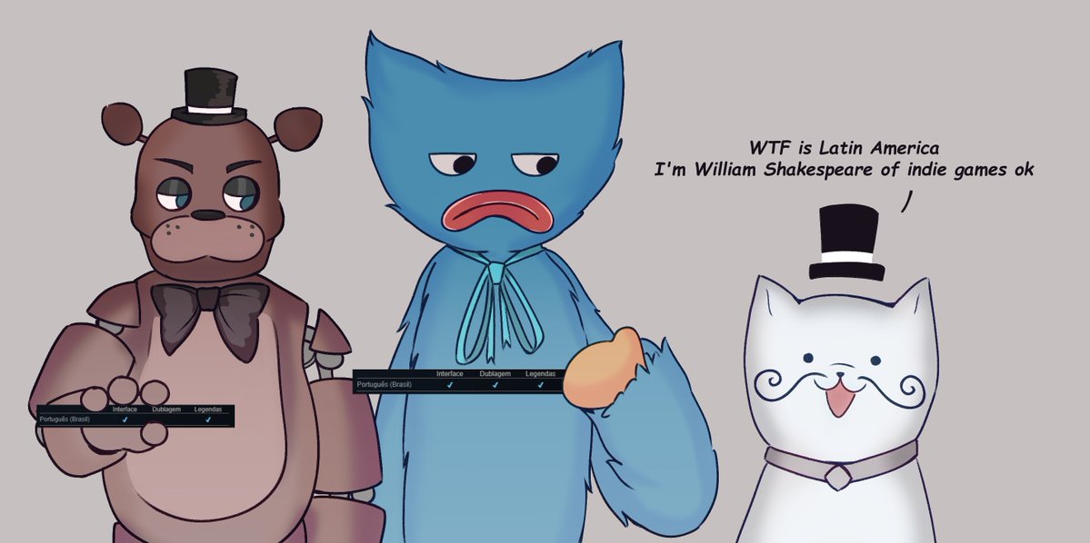 It’s not as if Undertale or Deltarune have such a complex plot that they couldn’t be adapted without Toby Fox’s full control. The creators of FNAF and Poppy Playtime don’t understand Portuguese or Spanish either, but that didn’t stop their games from being translated.