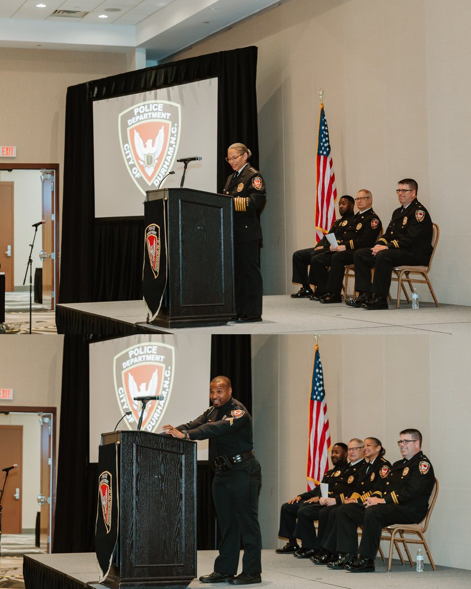 TheDurhamPolice's tweet image. Last Thursday, we proudly celebrated the graduation of 30 recruits from Durham Police Academy Class 62! 👏

Stay tuned for an inside look at their journey!

#Welcome #DurhamPD #DPD #RisetotheChallenge #NewOfficers