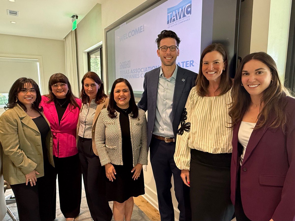 AnaHdzTx's tweet photo. Great conversation at the @tx_awc Mini-Conference.
From the urgent need to replace aging water infrastructure, to the growing strain data centers are placing on both our water &amp; power supply, it’s clear that thoughtful planning &amp; smart investment are more important than ever. 1/3 https://t.co/3Gsf9Jtpzd