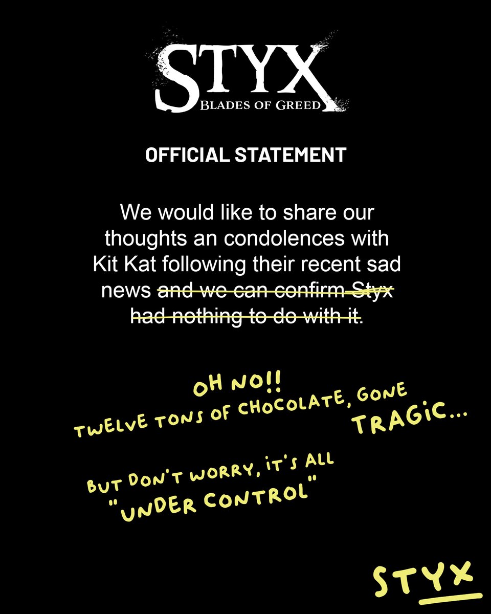 Styx: Blades of Greed OUT NOW tweet media