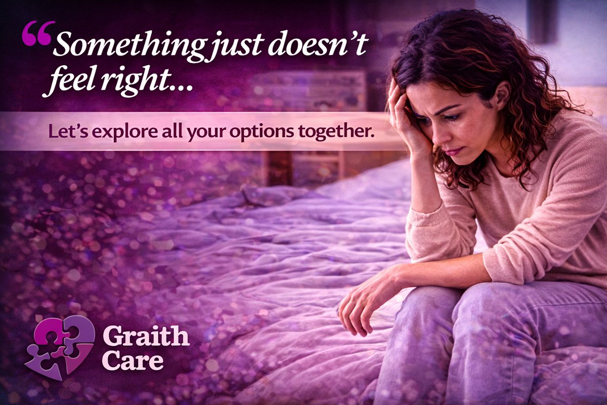 GraithCare's tweet photo. “Something just doesn’t feel right…”

We hear this more than you think.

And for many people, it comes with frustration:

“I don’t fully trust what I’m being told.”
“I don’t want to jump straight into medications or procedures.”
“I feel stuck… and I don’t know what to do next.”

If that’s you — we hear you.

At Graith Care, we understand how overwhelming the healthcare system can feel today.
Many people feel alone, unsure, and pressured into decisions they’re not confident about.

But here’s the truth:

That feeling you have? It matters.
It’s a signal.

And it’s worth exploring.

You don’t have to ignore it.
You don’t have to navigate it alone.

We help you create a clear plan of action, explore all your options, and connect you with the right support — so you can move forward with confidence.

You deserve answers. You deserve options.

Call or text: 469-289-1370
https://t.co/XC2q4zFTho

#GraithCare #PatientAdvocate #KnowYourOptions #HealthcareSupport #YouAreNotAlone #MedicalAdvocacy #HealthcareJourney