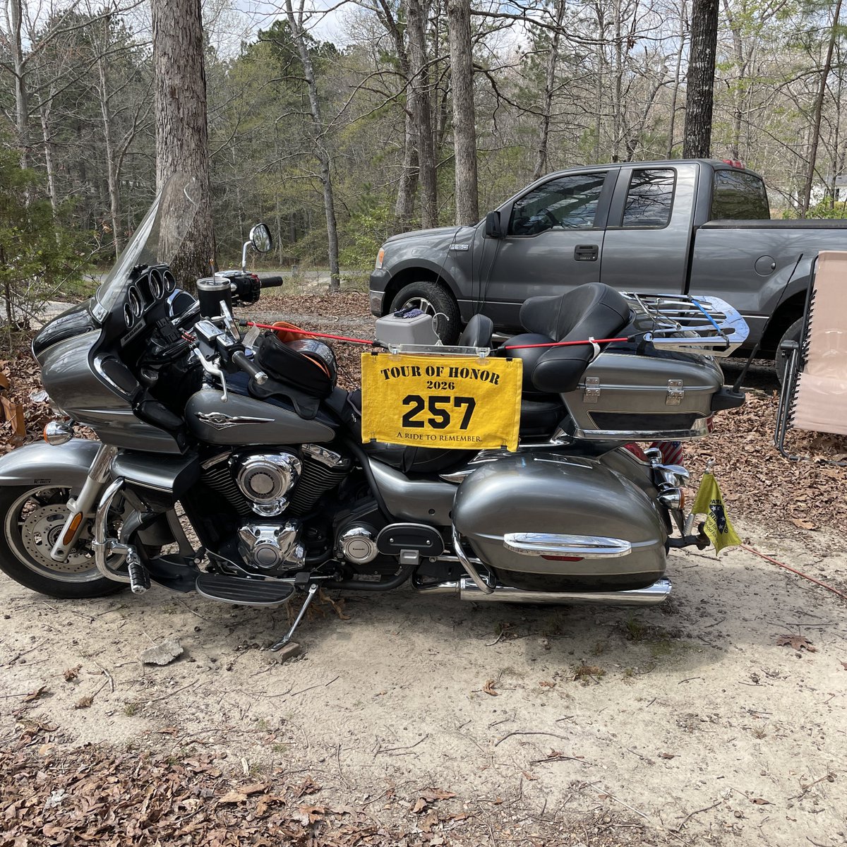 BarnesChuck's tweet photo. Ready to go. Tour the Honor sites drop tonight, roughly around midnight. I don’t believe I’ll be leaving then but we’ll be going somewhere tomorrow. https://t.co/WDgfDgPY78