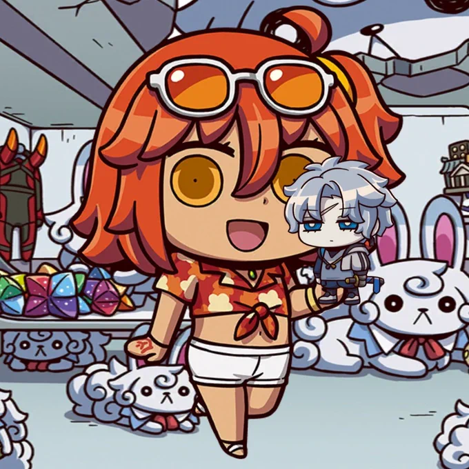 へーすけくん、あまりにも一口サイズでこれ
