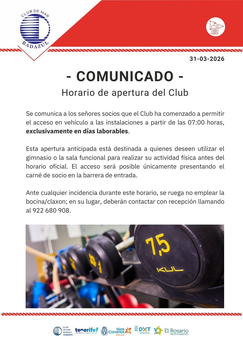 Club de Mar Radazul tweet media