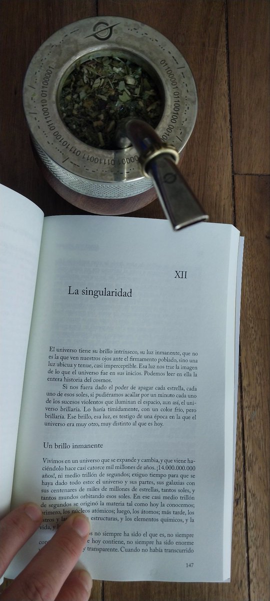 Lemeit's tweet photo. Un mate singular para una lectura singular...

Recién recibido @GastonGiribet !!!
Felicitaciones!!

#AgujerosNegros #BlackHoles

 @joseedelstein @PezSalte https://t.co/jmUzh2ltT0