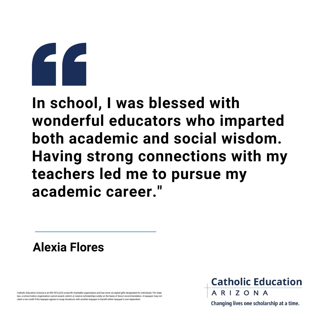 CatholicEDAZ's tweet image. A Catholic education is a gift that lasts a lifetime, changing the lives of the Contreras family and those in our community. Visit CEAZ.org for more information. 

#CatholicEducationArizona #Arizona #CatholicEducation #Scholarships #ArizonaTaxCredits