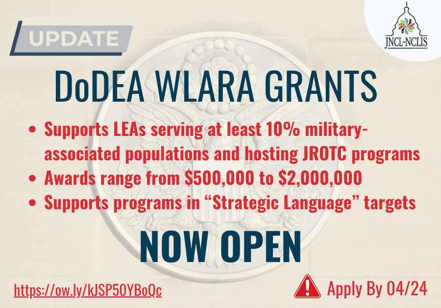 Joint National Committee for Languages tweet media