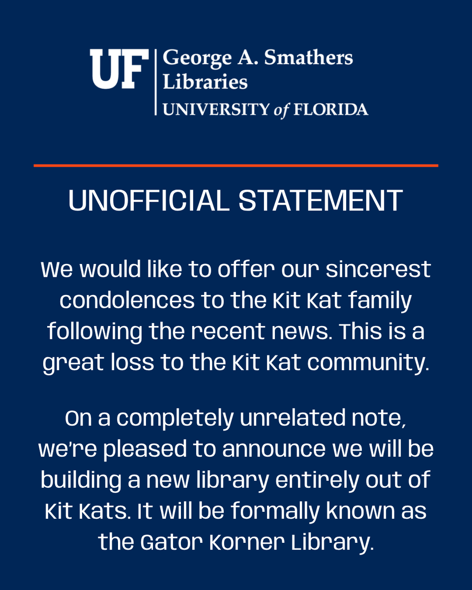 UF Libraries tweet media