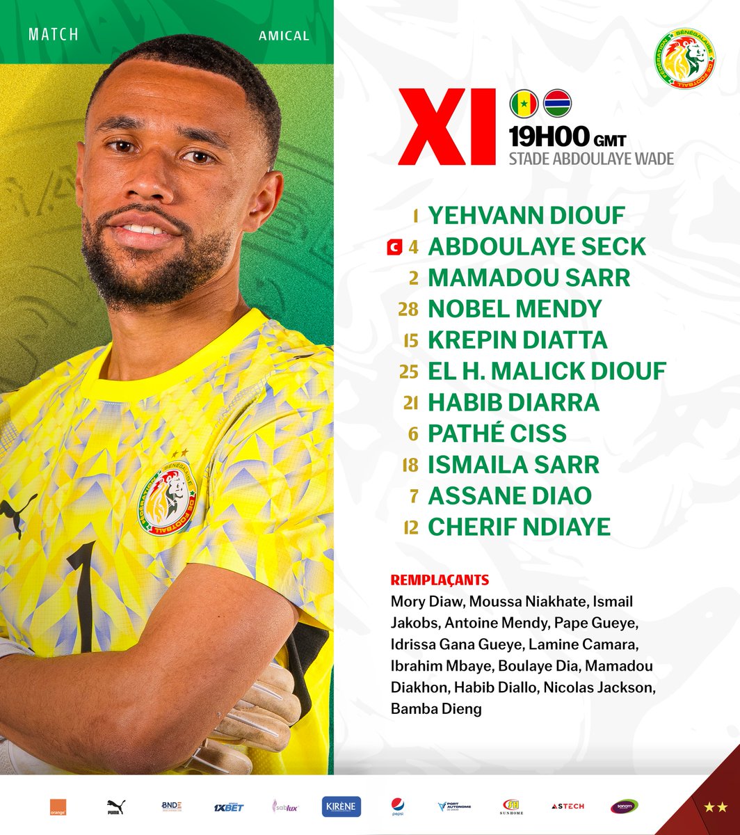 Equipe du Sénégal tweet media