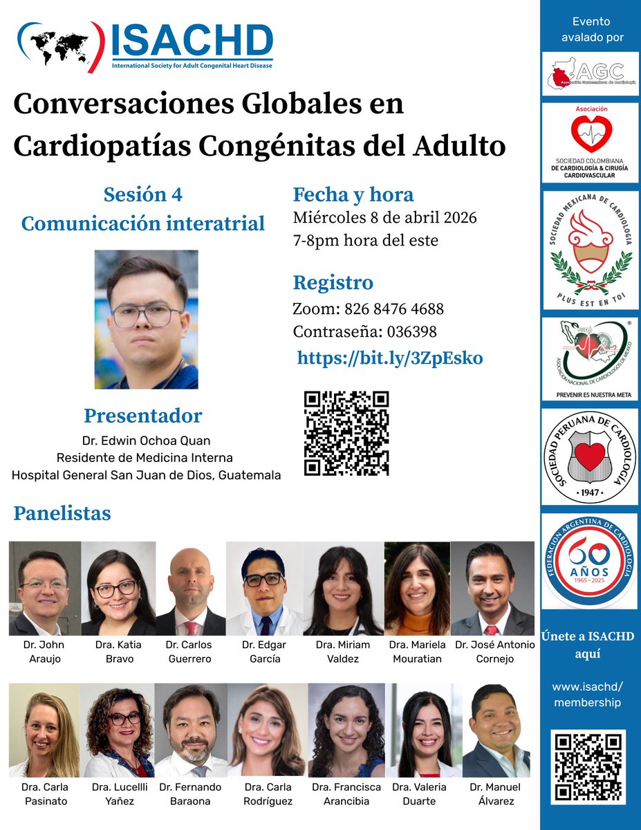 Int’l Society for Adult Congenital Heart Disease🌎 tweet media