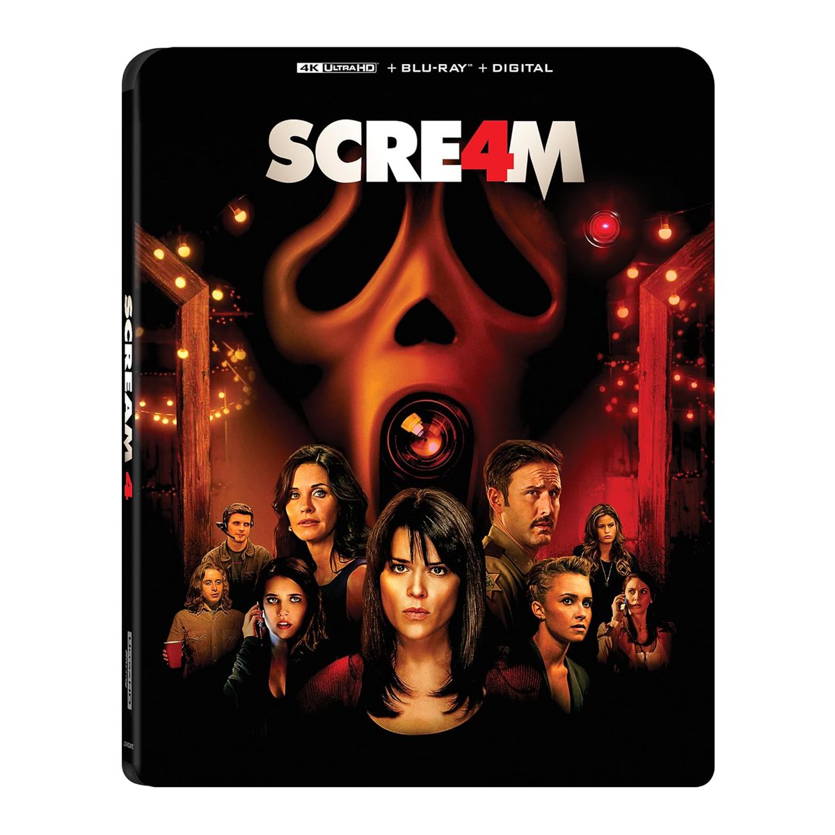 Case Scream Scream 4 4K UHD + Blu-ray + Digital standard case is up for pre-order ...