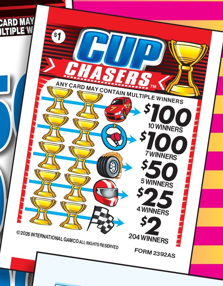 GamcoPulltabs's tweet photo. To the winner's circle!
CUP CHASERS 🏆🏆🏁
Play pulltabs for the win. https://t.co/FlKNsewa8s