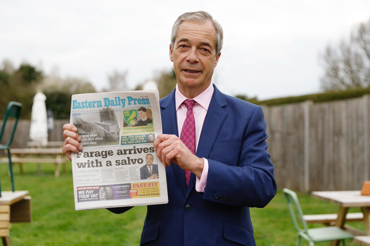 Nigel Farage MP tweet media