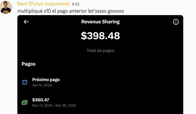 dexponencial_'s tweet photo. Elon Musk dijo en 2023 lo siguiente:

"Si se hace bien, 𝕏 se convertirá en la mitad del sistema financiero mundial."

Este señor ha logrado ya cosas imposibles, como aterrizar cohetes, llevarnos a Marte o pagarnos a los creadores solo por posterar en X y divertirnos. https://t.co/cHpPLSFLSw