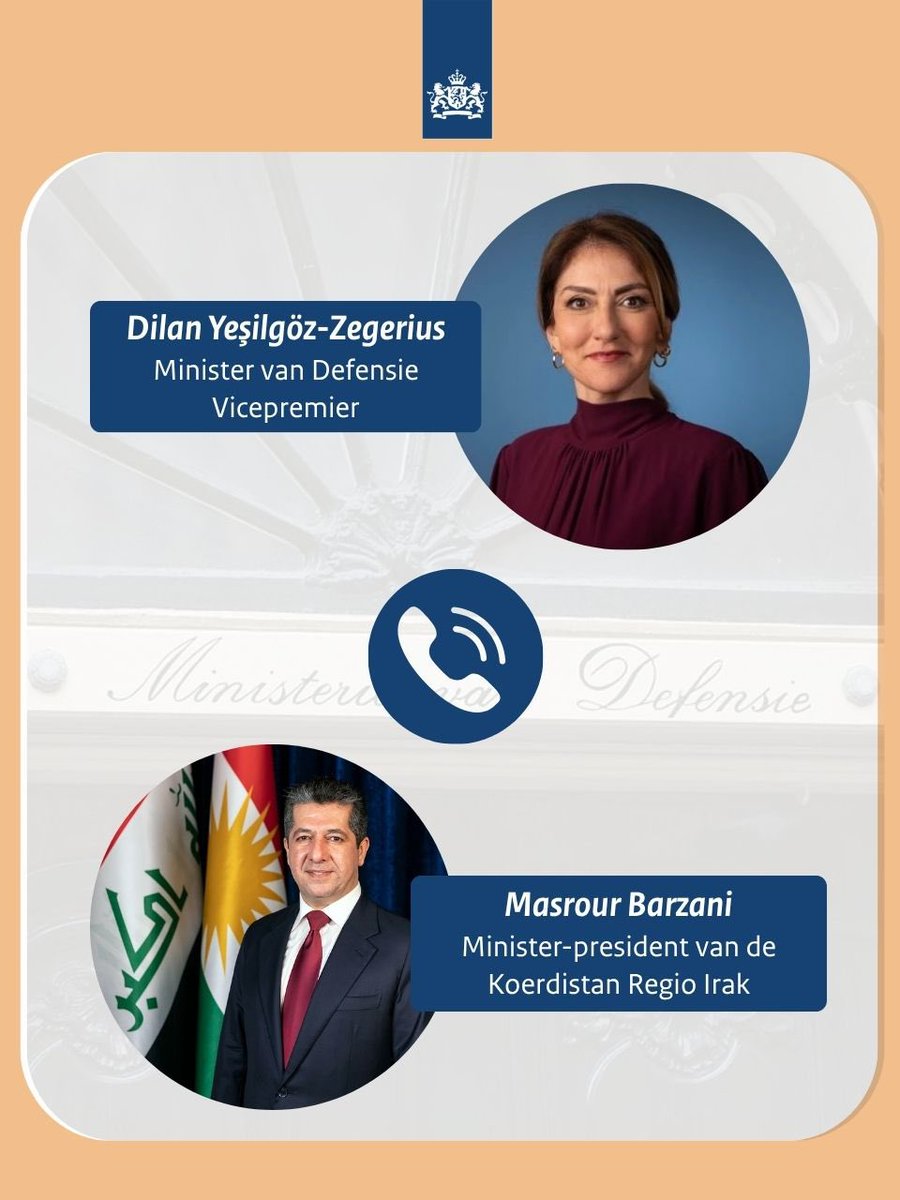 Gesproken met premier <a href="/masrourbarzani/">Masrour Barzani</a> van de Koerdistan Regio Irak. Aanvallen van Iran en pro-Iraanse milities ondermijnen stabiliteit en zorgen voor een onveilige situatie. De-escalatie is nodig voor stabiliteit in Irak en de regio. Dat is ook van belang voor onze veiligheid.