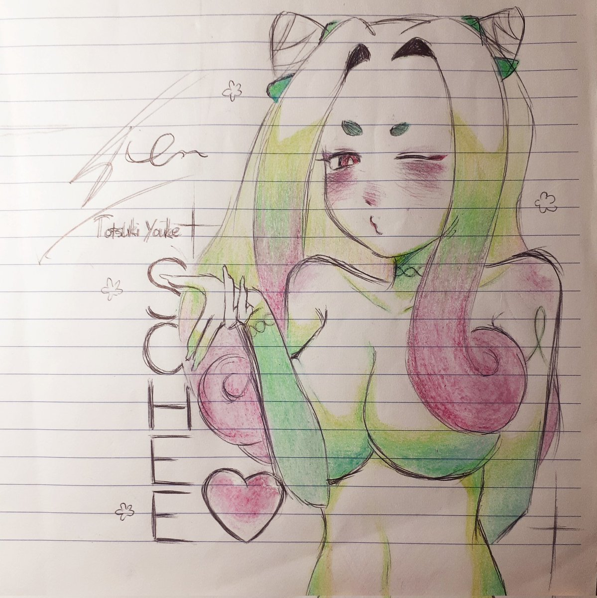 TotsukiYouke's tweet photo. I drew the cutie Sohee<333
@peng2_comics Sorry for tagging you so sudden like this but ye i like ur animations, world building and character designs SO FRICKIN MUCH,, hope you can see my fanart 💗~( ˙꒳​˙~ ) https://t.co/Og8640sXCQ