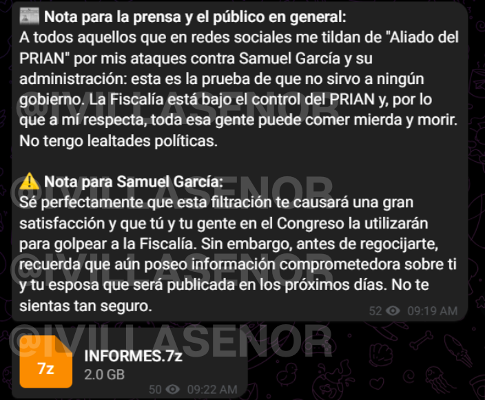 Ignacio Gómez Villaseñor tweet media