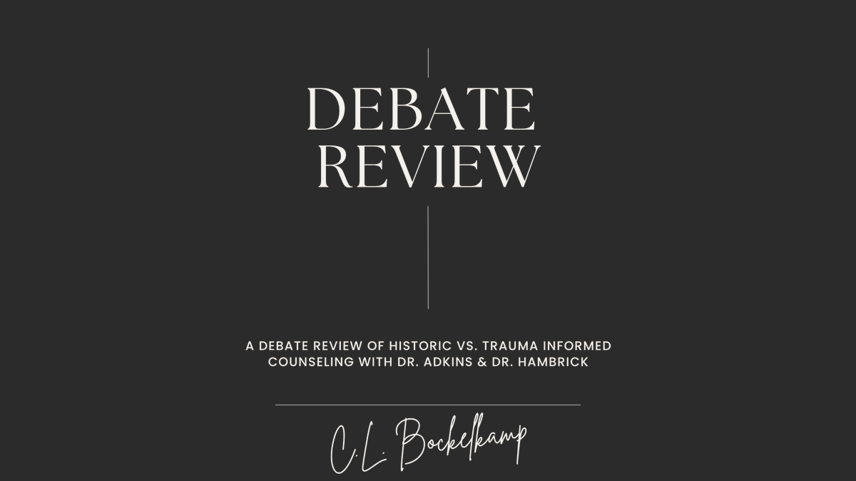 praximtheology's tweet photo. My Review of the Rice Debate is finished.  I did my best to give thoughtful but pointed critique without impugning intentions.  

I do pray this is taken graciously as it was written. https://t.co/AN3YV7mDTP