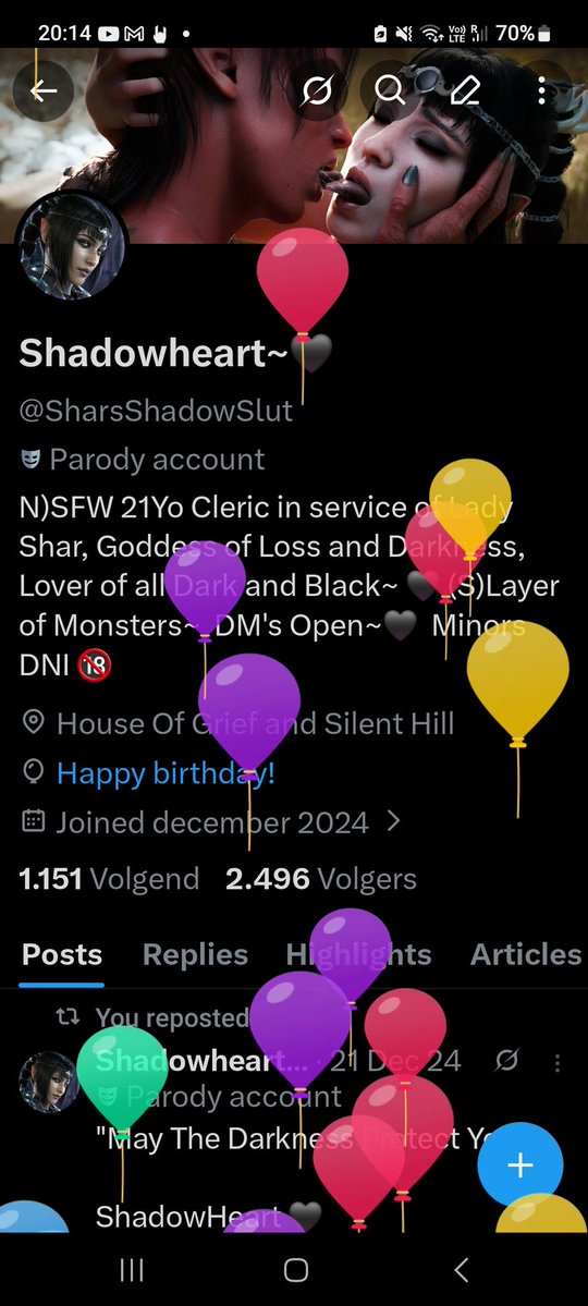 Shadowheart~๐ค tweet media