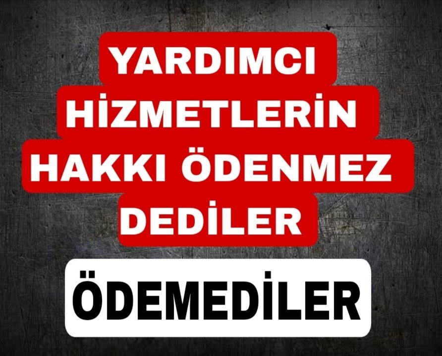 Yardımcı Hizmetler Sınıfı Platformu tweet media