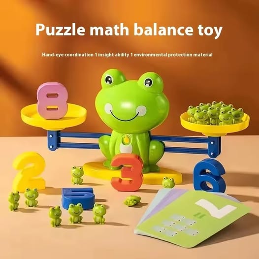 brightmindtoys's tweet image. Make learning math fun with the Frog Math Balance! Kids can place numbers and frog weights on the scale to balance it while learning counting and basic math. A fun, hands-on way to build problem-solving skills 
 brightmindtoys.com/product/frog-m…
 #STEMToys #KidsMath